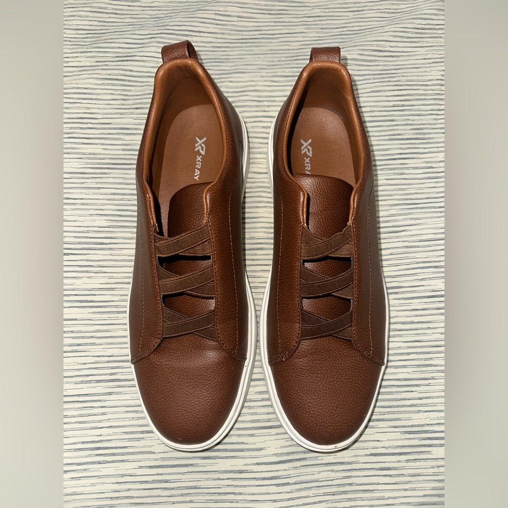 XRAY Men's Brown Leather Sneakers